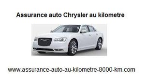 Assurance auto Chrysler au kilometre