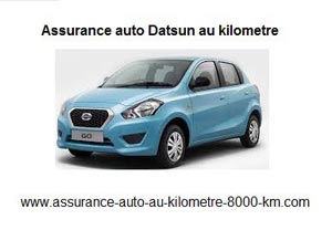 Assurance auto Datsun au kilometre