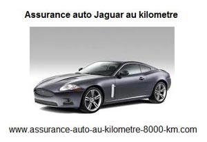 Assurance auto Jaguar au kilometre