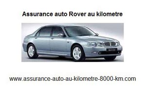 Assurance auto Rover au kilometre